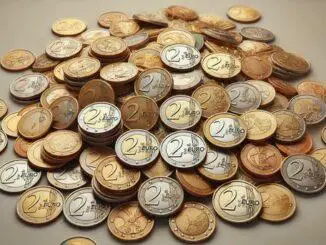 collection de pièces de deux euros