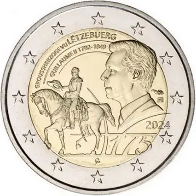 2024-luxembourg2gm 2024 - Luxembourg - 175ème anniversaire de la mort du grand-duc Guillaume II