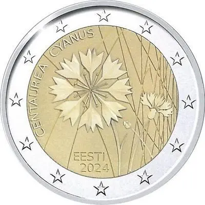 2024 - Estonie - Le Bleuet fleur nationale 2024 - Estonie - Le Bleuet fleur nationale
