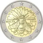 2024 - Malte - L'abeille maltaise(text alternatif)