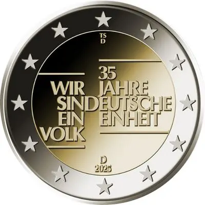 2025 - Allemagne - 35 ans d'unité allemande