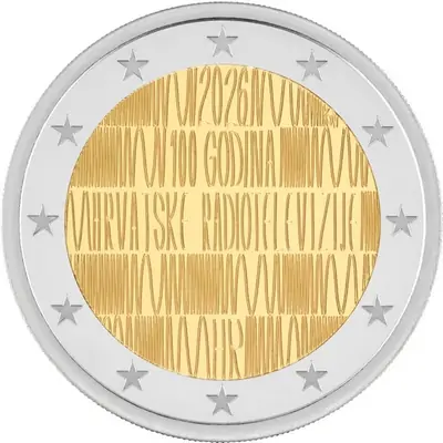 2026 – Croatie – 100 ans de la radio et de la télévision croates